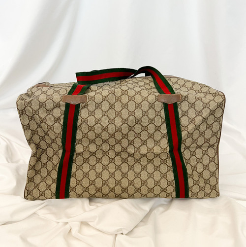 Vintage Gucci Denim Boat Bag