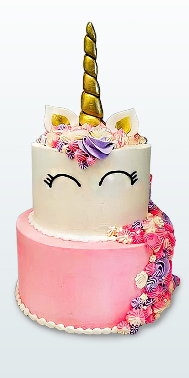 Unicorn (edible print cut out) - Empire Cake