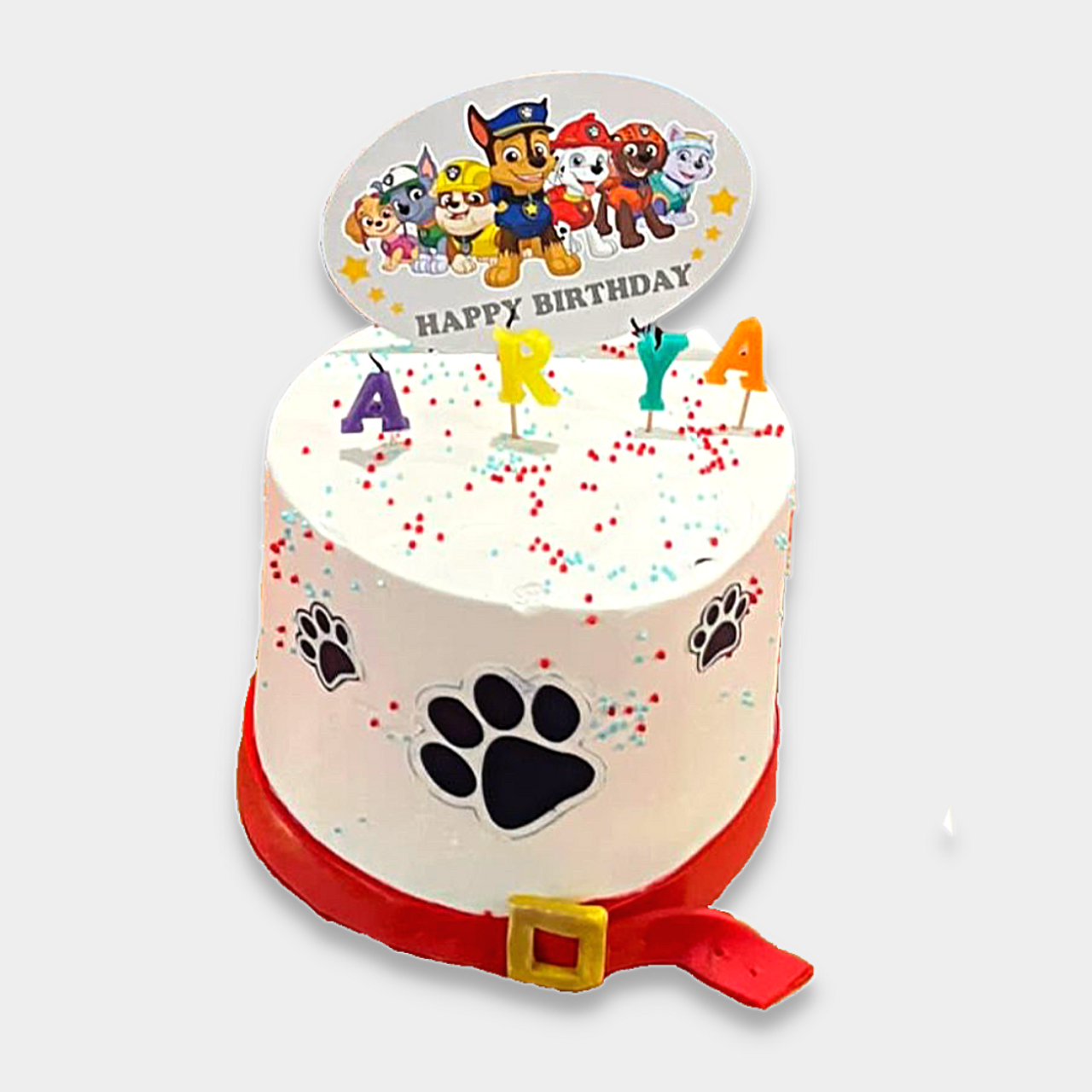 Buy Paw Patrol Flower Cake | Order Paw Patrol Cake | Eggless