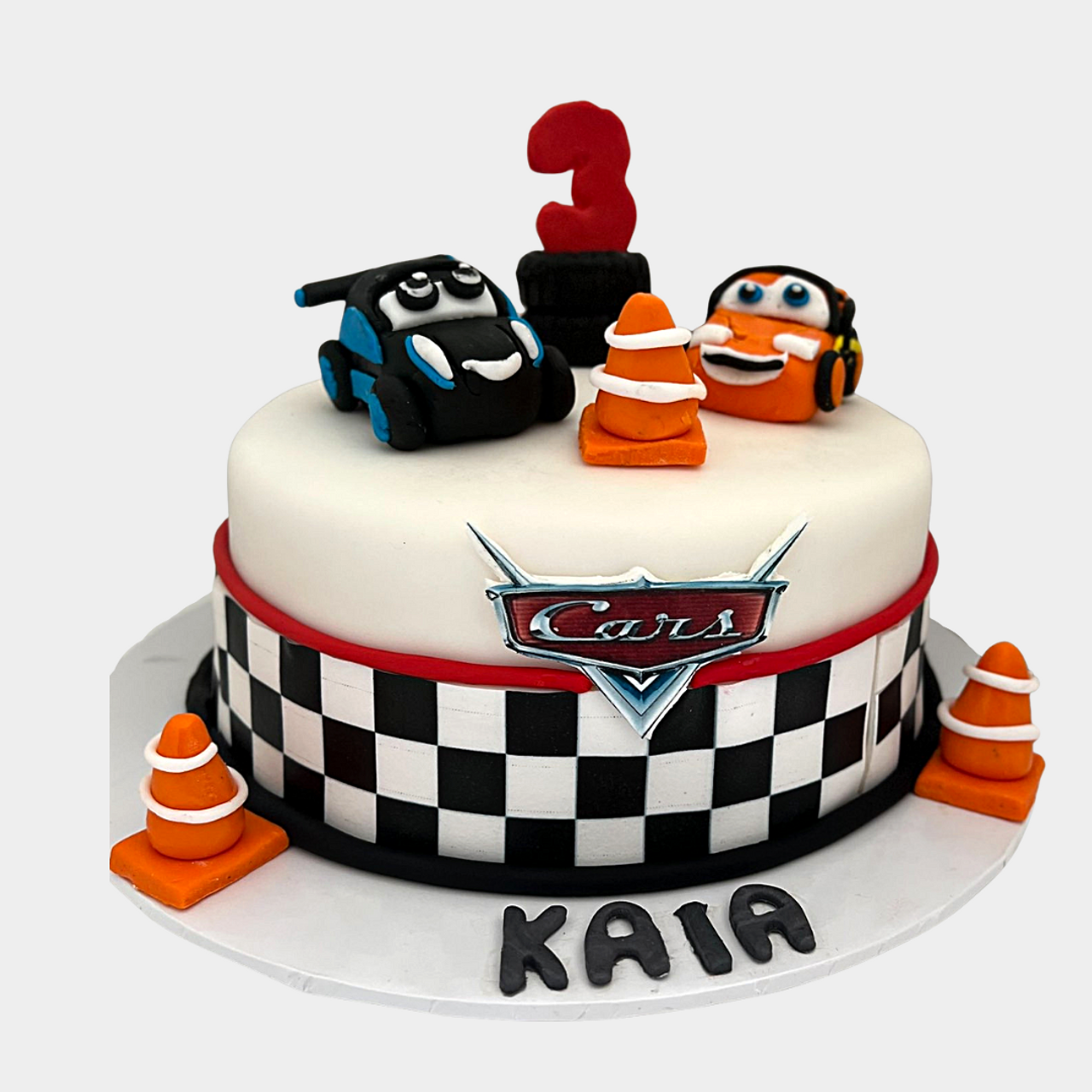 Mini Race Car Fondant Cake Toppers, Handmade Edible Sports Car Cake  Decorations, Birthday Cake, Race Car Party Decorations, car cake