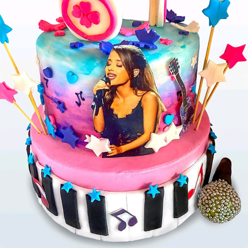Ariana Grande Chocolate Ganache Cake