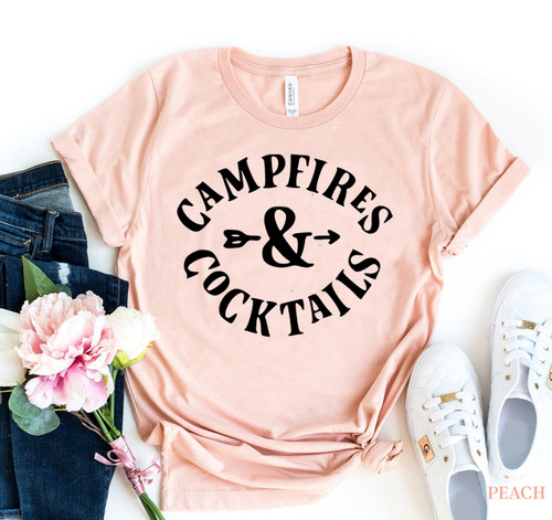 Campfires & Cocktails T-shirt