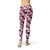 Avery Red Pink Hearts Leggings