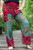 Burgundy GEOMETRIC Women Boho Pants Hippie Pants Yoga Pants