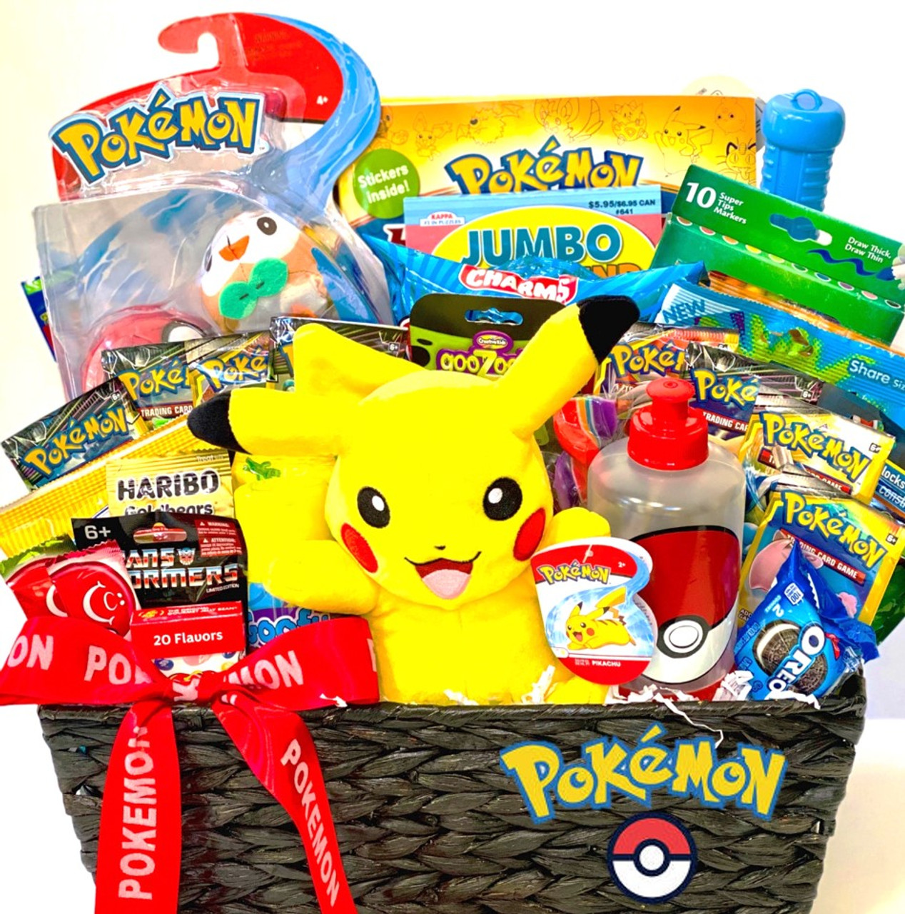 Fun and Games Gift Basket with Puzzles Cookies and Candies Thank