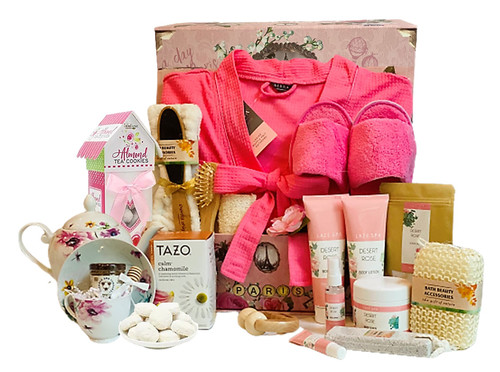 Mini Champagne Set Gift Chest - Twana's Creation Gourmet Gift Basket