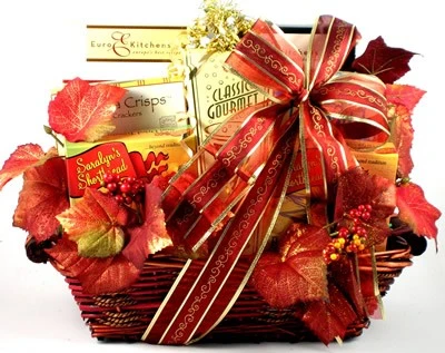 Deluxe Fall Thanksgiving Gift Basket
