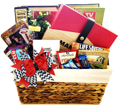 Games and Puzzles with Snacks Gift Basket Games and Puzzles with Snacks Gift Basket