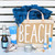 Beach Spa Tote with mini Prosecco
