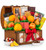 Fresh Fruit and Gourmet Keepsake Treasure Chest