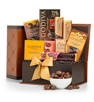 Godiva Chocolate Devotion Gift Basket - Twana's Creation Gourmet