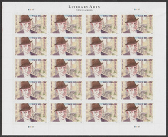 Literary Arts Saul Bellow Three Ounce Forever First Class Postage Stamps Perfect Weight for CDs