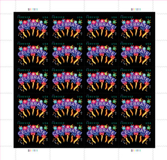 Celebrate Forever First Class Postage Stamps
