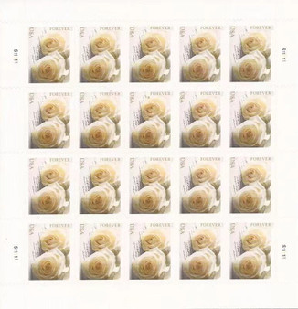 2011 Wedding Rose Forever First Class Postage Stamps