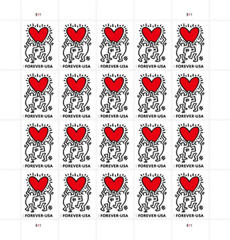 2025 Love Forever First Class Postage Stamps