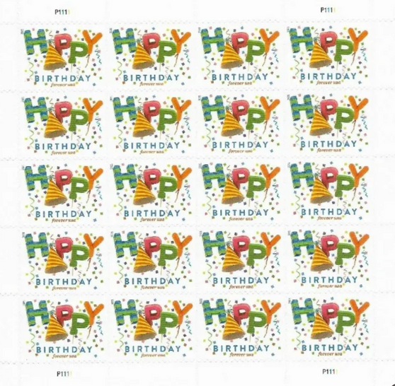 Happy Birthday Forever First Class Postage Stamps