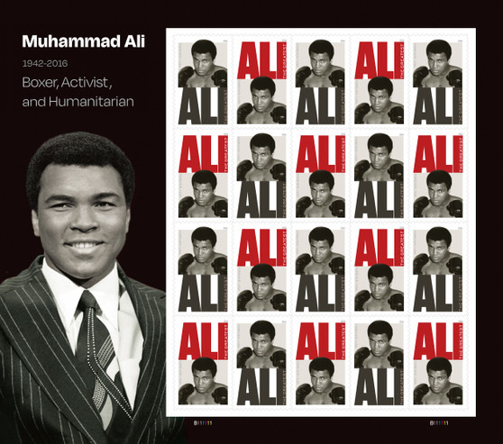 Muhammad Ali First-Class Mail Forever Postage Stamps
