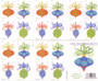 Holiday Baubles Forever First Class Postage Stamps
