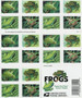 Frogs Forever First Class Postage Stamps