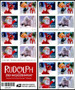 First Class Forever Stamps – Rudolph the Red-Nosed Reindeer