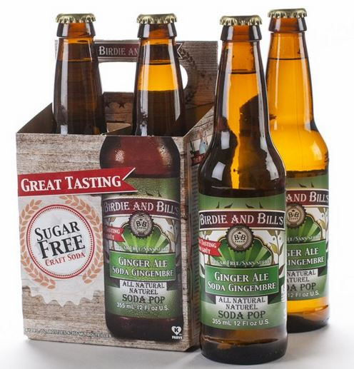 Birdie and Bill's 100% All Natural Ginger Ale with 0 ...