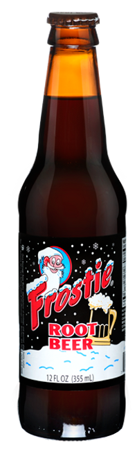 Frostie Root Beer in 12 oz. glass bottles for Sale