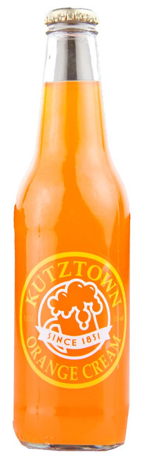 Kutztown Orange Cream Soda in 12 oz. glass bottles for Sale