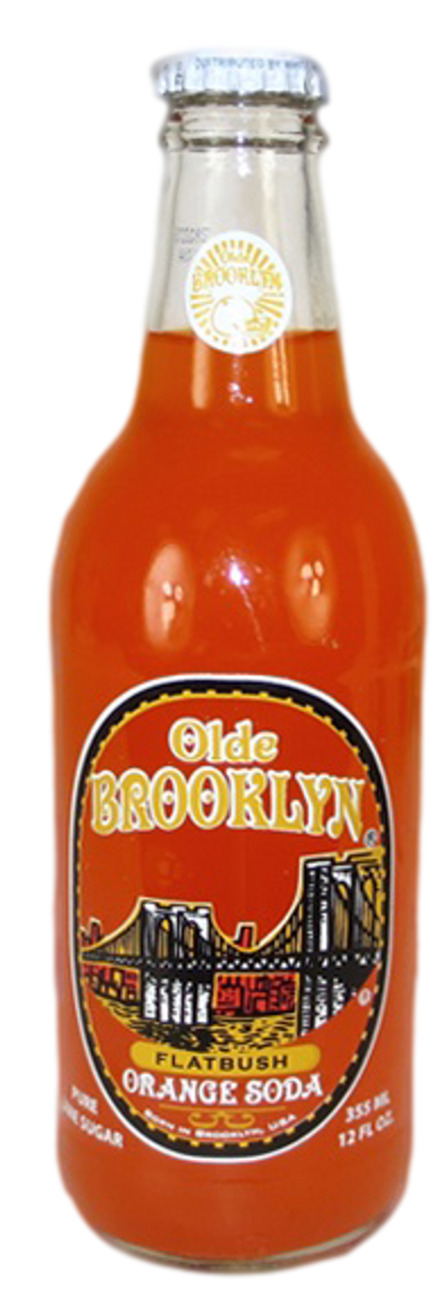 Fitz's Orange Pop ( 12 oz. glass bottles ) Summit City Soda