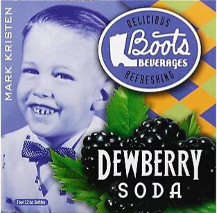 Boots Beverages Dewberry Soda Mark Kristen