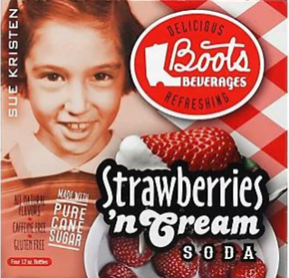 Boots Beverages Strawberries-n-Cream Soda Sue Kristen