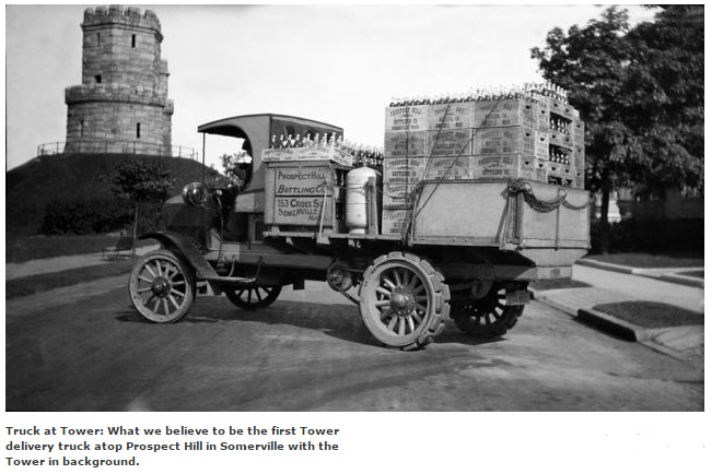 First Tower Delivery Truck 1914