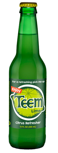 Teem Lime Soda ( 12 oz. glass bottles ) | Summit City Soda