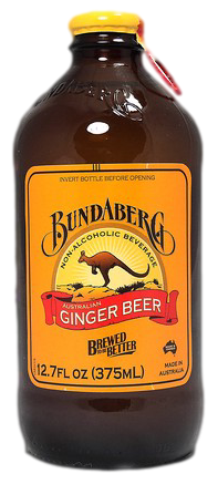 Bundaberg Ginger Beer Non-Alcoholic Zero 0% 12x 375ml Bottles Non-Alcoholic  Beer