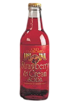 クリームソーダ　 LOST CHERRY Lost_Trail_Strawberries_and_Cr