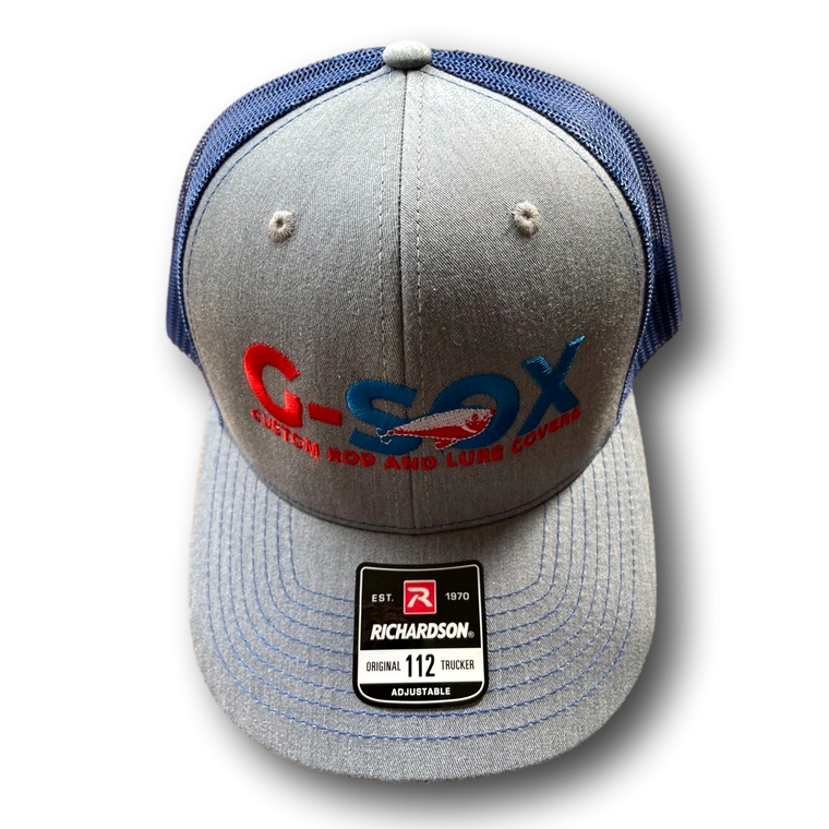 Rosemount Fishing - Navy/White Embroidered Snapback Hat (112