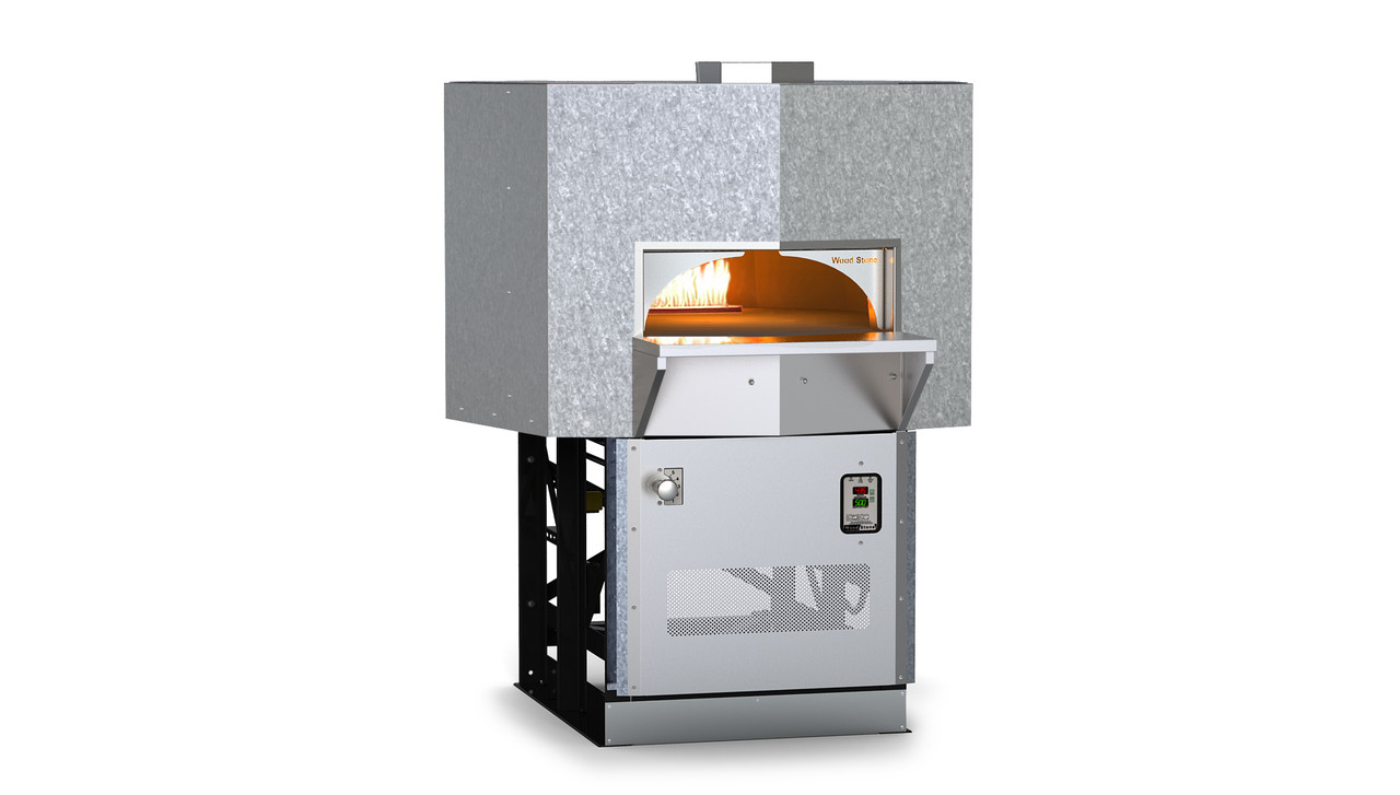 Wood Stone WS-MS-5-RFG-IR MT. ADAMS 5' Stone Hearth Oven, Gas/Wood
