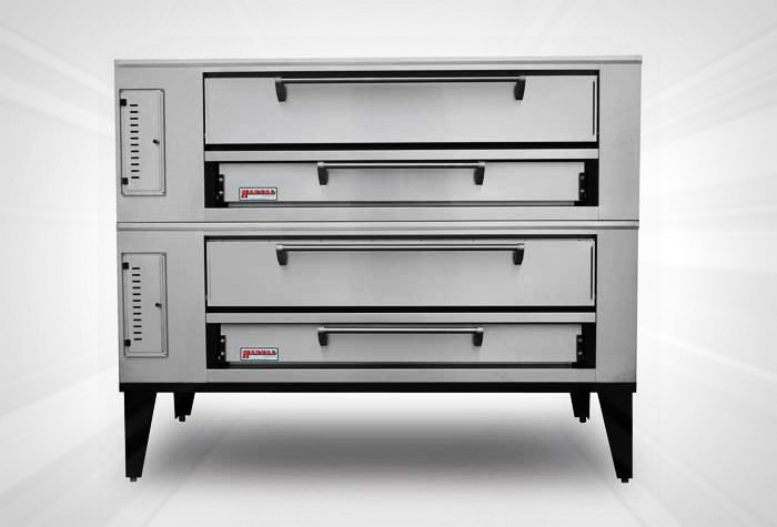 Marsal SD-448 Double Stacked Commercial Pizza Oven
