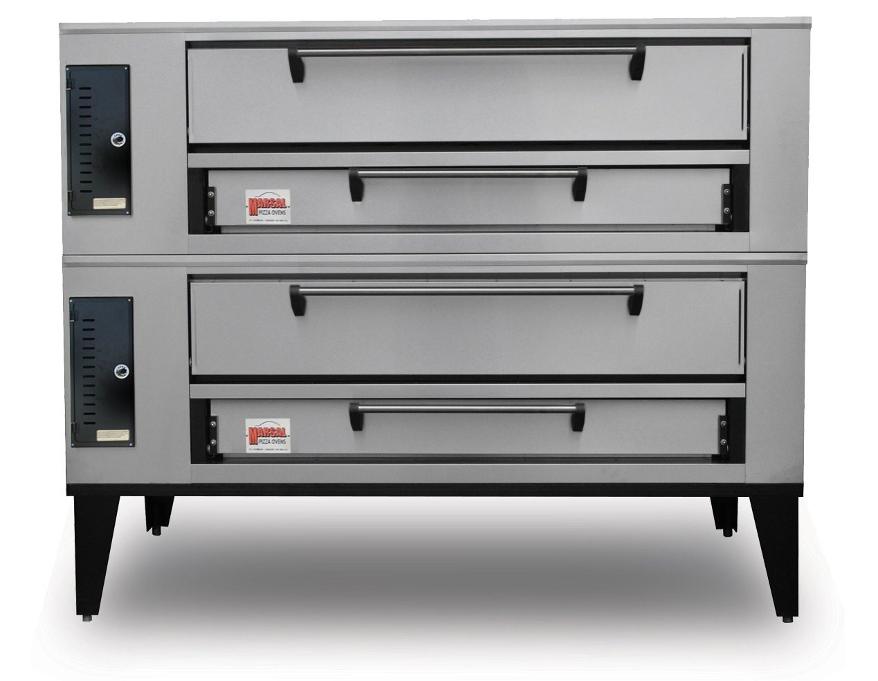 Marsal SD-660 Stacked Double Deck Gas Pizza Oven