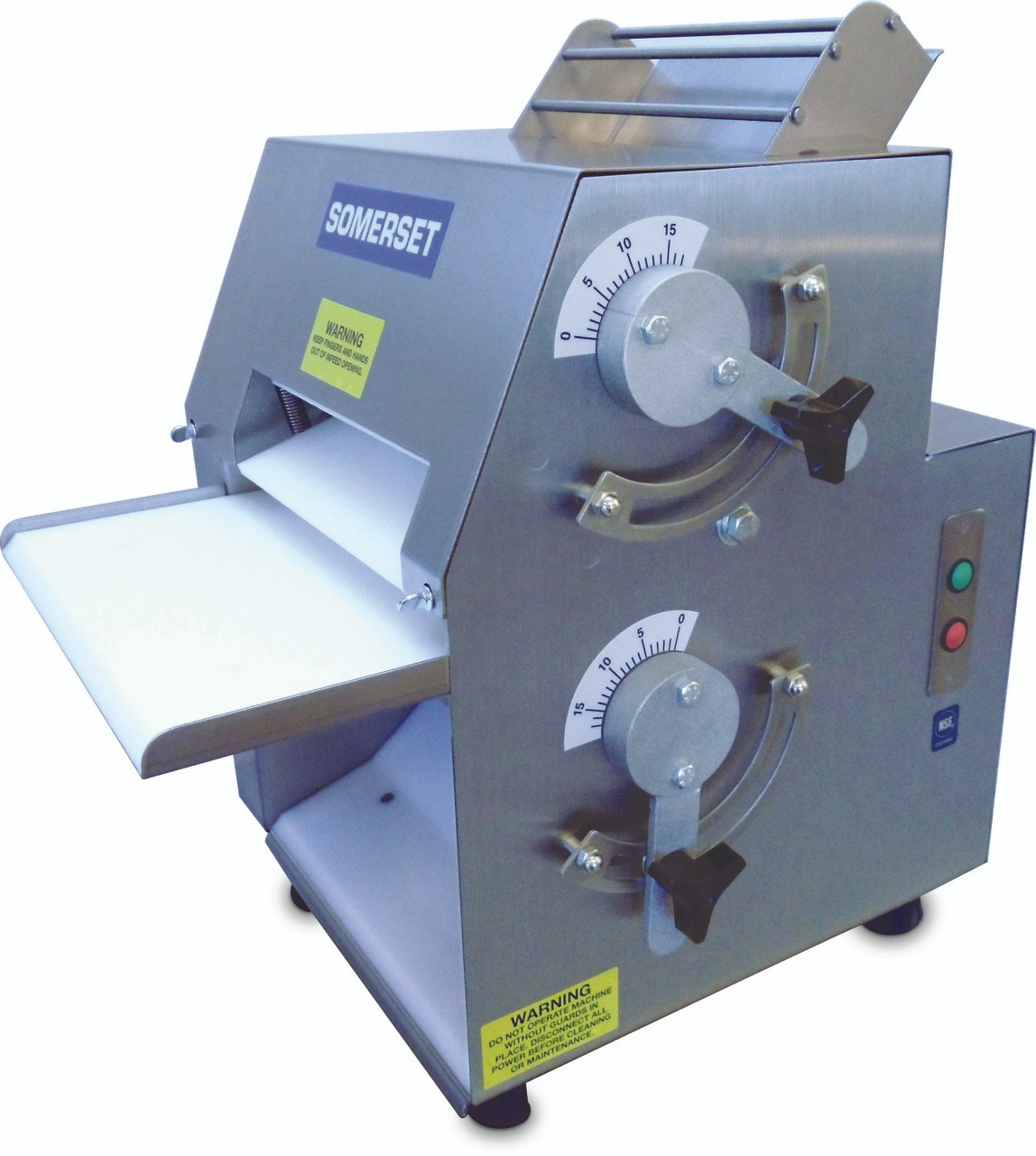 CDR1100 Somerset Dough Roller / Double Pass Front Operated