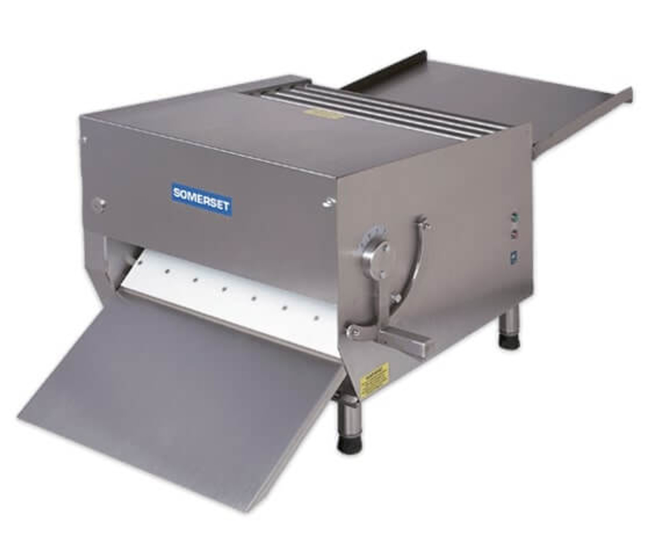 Baker's Craft Merchandising - Heavy Duty 1.5 Hp Dough Roller Machine - 4 x  16 Roller Size , Double Belt, Stainless Cover, and more Importantly Heavy  Duty Steel Stand - Optional Additional