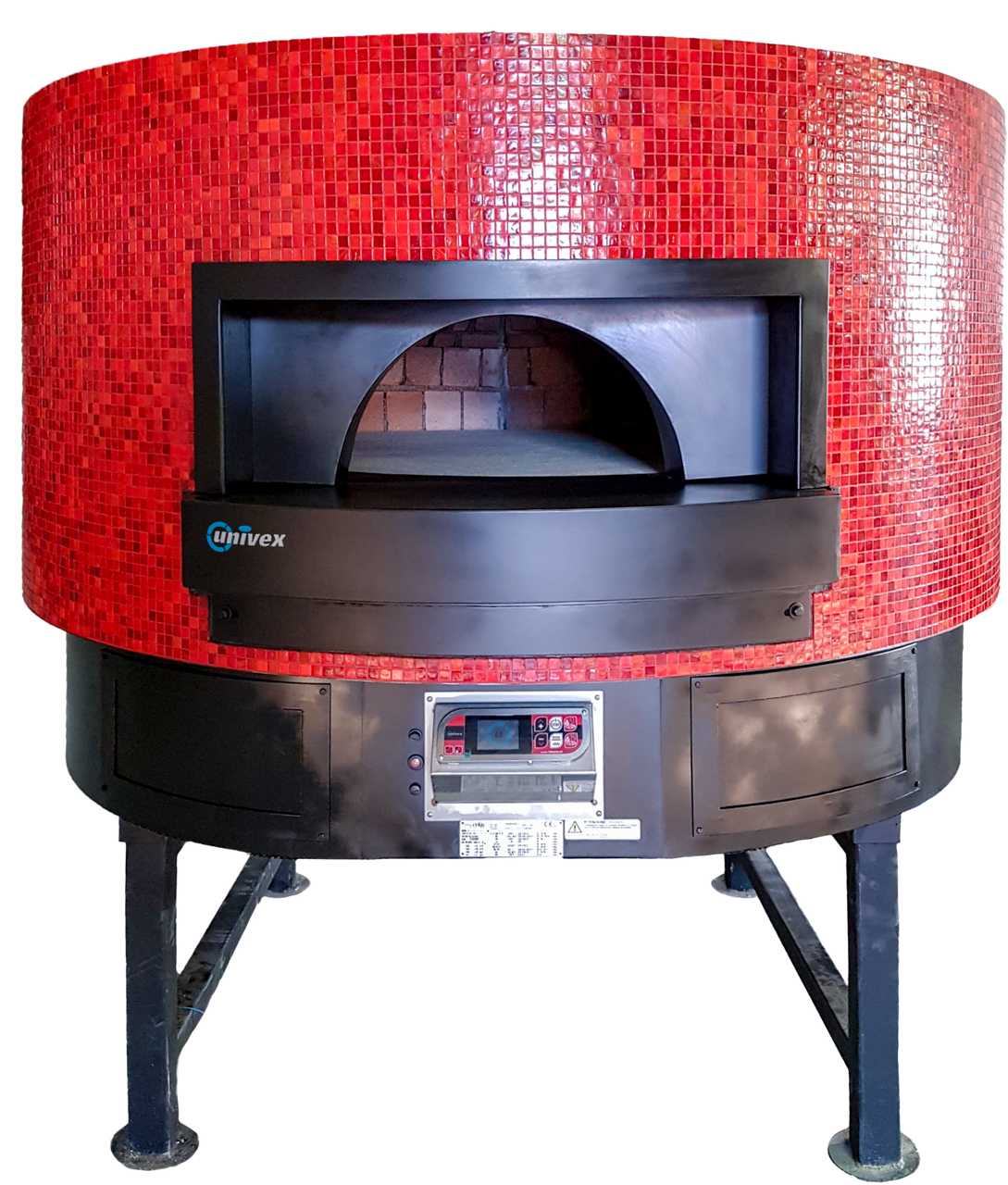 Univex Pizza Rotating Stone, Gas Top | Pizza Ovens.com