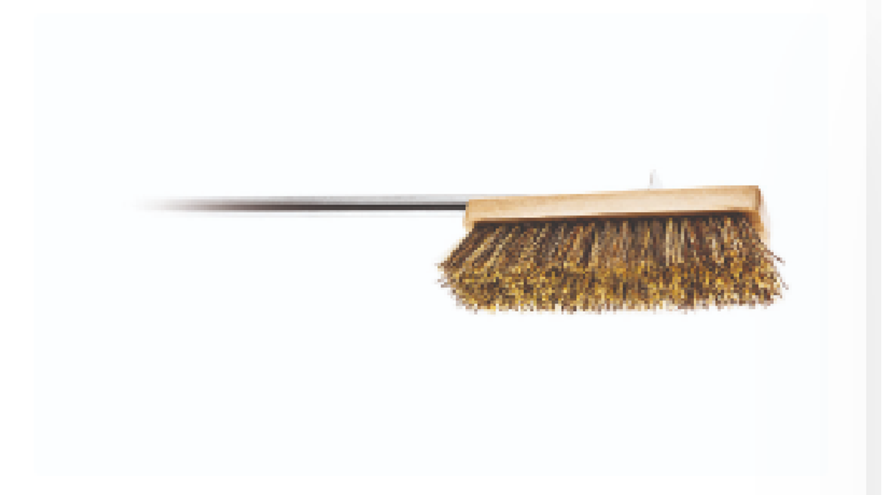 Pizza Group Oven Brush 237018 - Rotable Oven Brushes 7.8 x 2.3 x2.7 in -  Natural Bristle - tot. 75.9