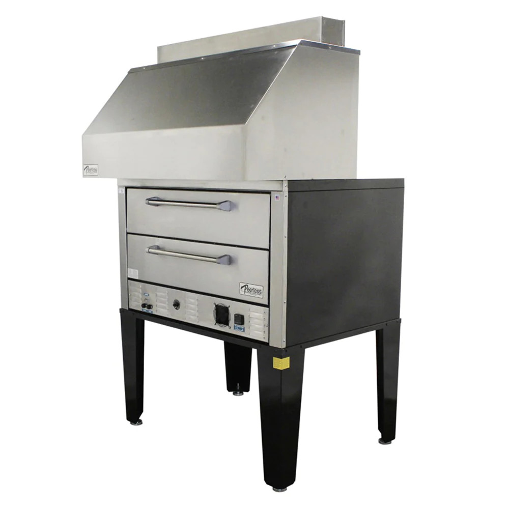 Peerless CE61PEVL50 50inch Ventless Electric Ovens, Ventless Hood