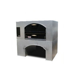 Marsal MB-60 Single One 36" x 60" Baking Chamber Brick-Lined Commercial Stackable Single Deck Gas Pizza Ovens |  1-Stacked Ovens with Six 18” Pie Capacity, 36" x 60" Cooking Surface 130,000 BTU