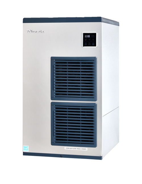 Blue Air Commercial Refrigeration BLMI-650A 22" Crescent Cubes Ice Maker,600-700 lbs/24 Hr Ice Production, Refrigerant R-410A