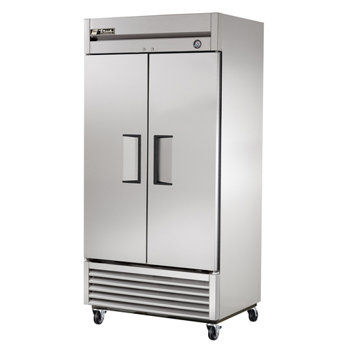 True T-35-HC 39 1/2" Solid Door Reach-In Refrigerator,Silver, Refrigerant R290, 32 Cu. Ft.