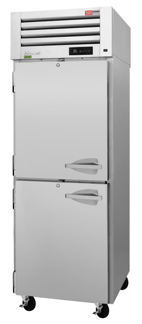 Turbo Air PRO-26-2R-N(-L) 28.75'' Top Mounted 1 Section Door Reach-In Refrigerator,  Refrigerant R290,  24.76 Cu. Ft.