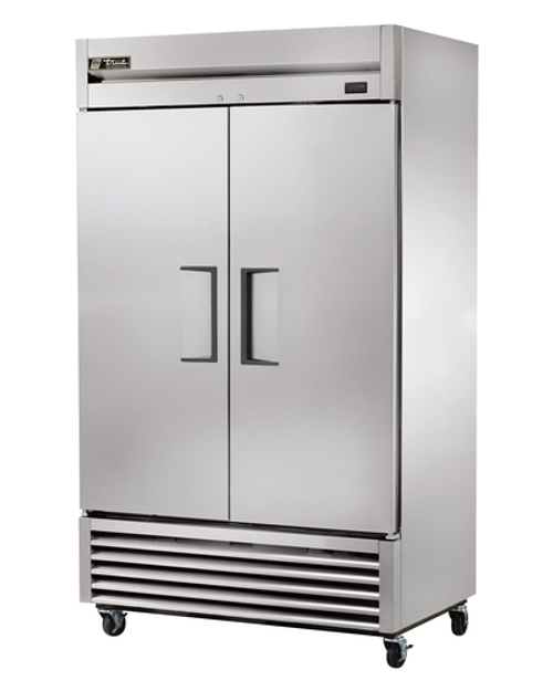 True T-43-HC 47" Solid Door Reach in Refrigerator,Silver, Refrigerant R290, 38.5 Cu. Ft.