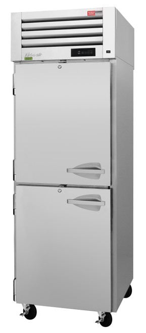 Turbo Air PRO-26-2F-N(-L) 28.75'' Top Mounted 1 Section Solid Door Reach-In Freezer, Refrigerant R290,  24.39 Cu. Ft.