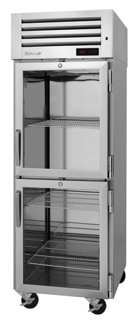 Turbo Air PRO-26-2H2-GS-PT(-L)(-LR)(-RL) Full Height Pass Thru Mobile Heated Cabinet w/ (3) Shelves, 115v Refrigerant R290,  26.2  Cu. Ft.